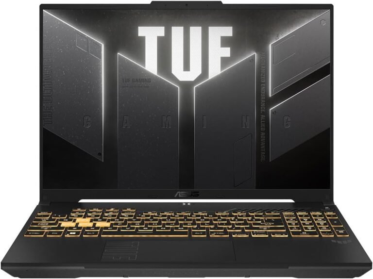 ASUS TUF Gaming F16 (2024) Gaming Laptop computer, 16” FHD+ 165Hz 16:10 Show, Intel® Core™ i7-13650HX, NVIDIA® GeForce RTX™ 4060, 16GB DDR5, 512GB PCIe Gen4 SSD, Wi-Fi 6, Home windows 11, FX607JV-ES73