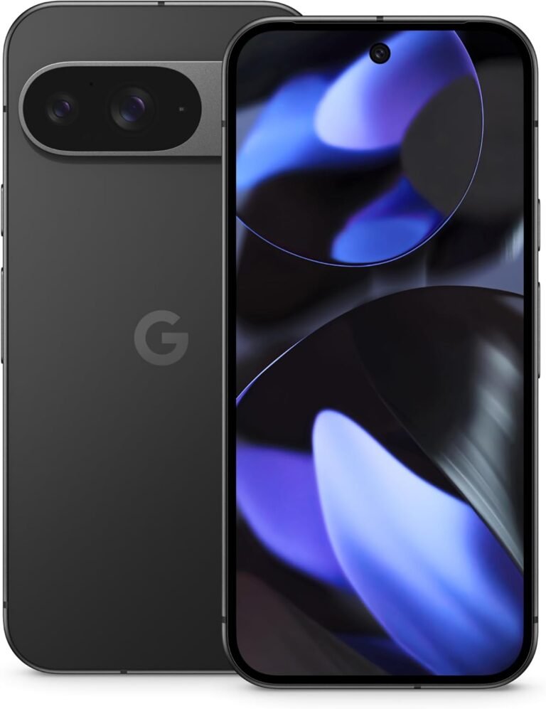 Google Pixel 9 – Unlocked Android Smartphone with Gemini, 24-Hour Battery, Superior Digital camera, and 6.3″ Actua Show – Obsidian – 256 GB