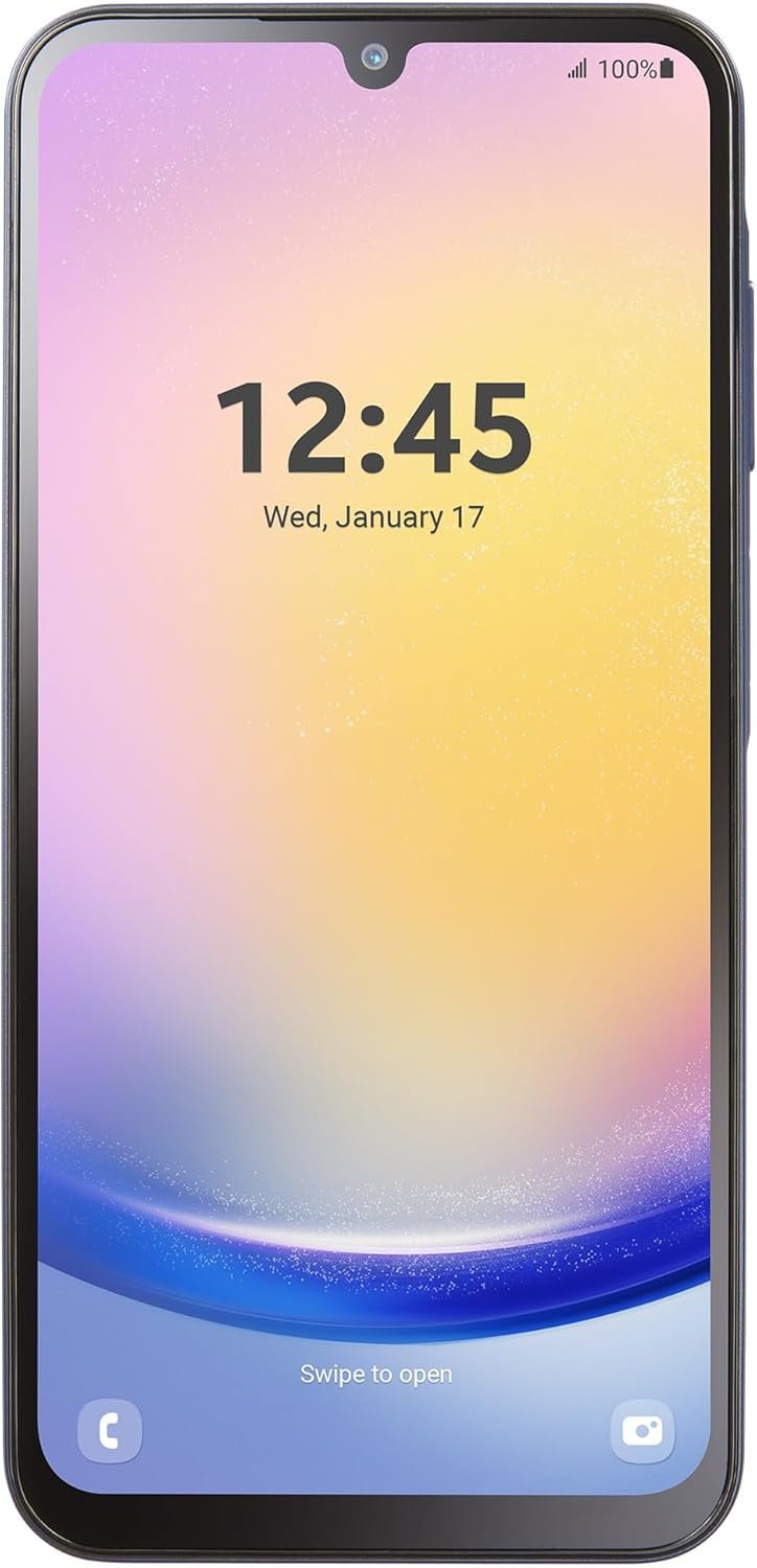 Complete by Verizon |Samsung Galaxy A25 5G | Locked | 128GB |5000mAh Battery | 50MP Most important Digicam | 6.5-in. AMOLED Show | Black