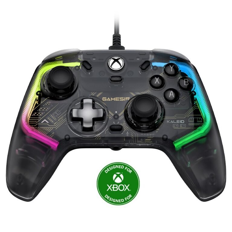 GameSir Kaleid Wired Controller for Xbox Collection X|S, Xbox One,Home windows 10/11 & Steam, Plug and Play Gaming Gamepad, Clear Video Sport Controller with Corridor Impact Joysticks/Corridor Set off