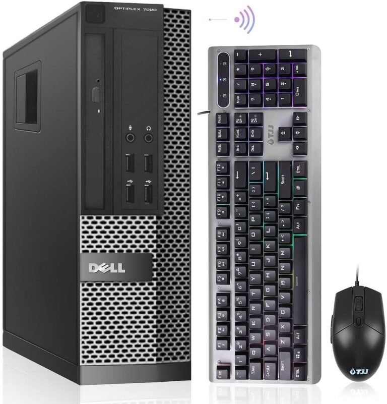 Dell OptiPlex 7020 Desktop Pc, 16GB Ram 256GB SSD, Intel Quad Core i7 4790 as much as 4.0GHz, AC8260 Constructed-in WiFi 5, Twin Monitor Supported, DVD-RW HDMI Home windows 10 Professional (Renewed)