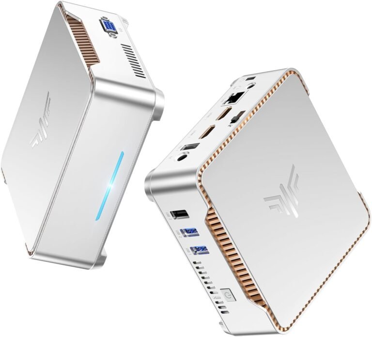 KAMRUI GK3Plus Mini PC Home windows 11, twelfth Gen Alder Lake- N97(as much as 3.6GHz) Micro PC, 16GB RAM 512GB M.2 SSD, Mini Pc Assist 4K Show/USB3.2/WiFi/BT/Gigabit Ethernet Mini PC Dwelling/Workplace