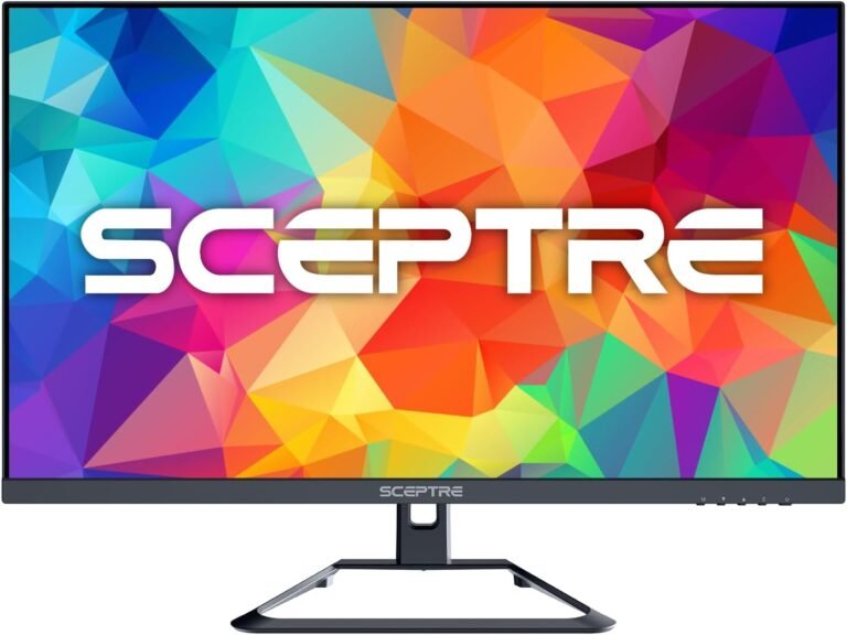 Sceptre 4K IPS 27″ 3840 x 2160 UHD Monitor as much as 70Hz DisplayPort HDMI 99% sRGB Construct-in Audio system, Black 2021 (U275W-UPT)
