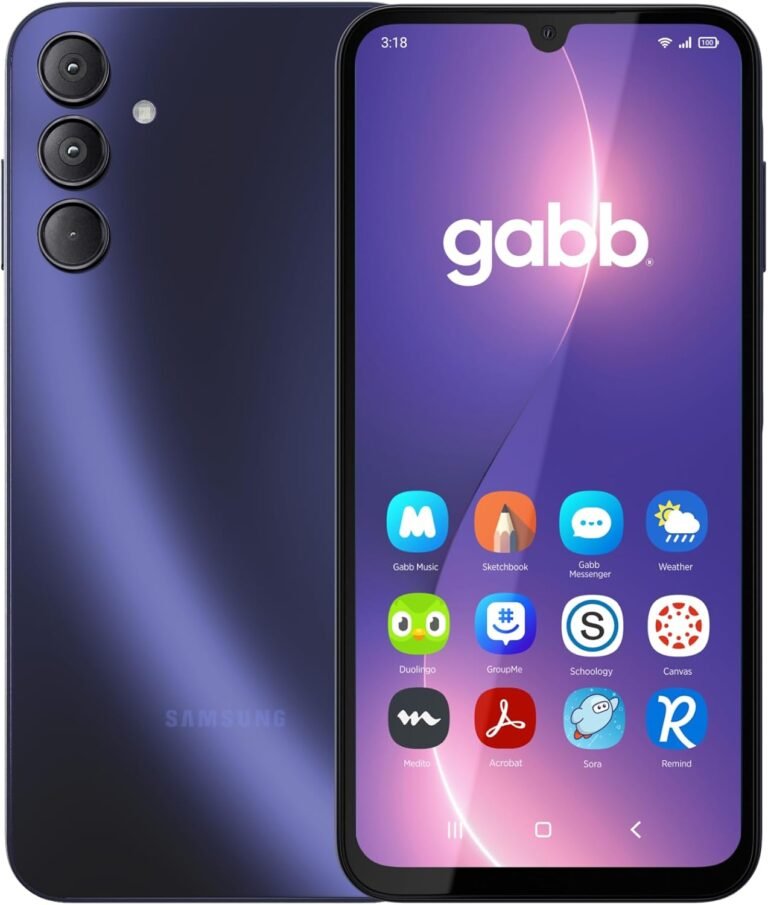Gabb Cellphone 4 Professional: Cellphone for Youngsters & Teenagers – GPS Tracker for Youngsters, No Social Media, No Web Browsers, Parental Controls, Discuss & Textual content, Secure Messaging App for Youngsters, Secure Video Calls, 30 Activation Price