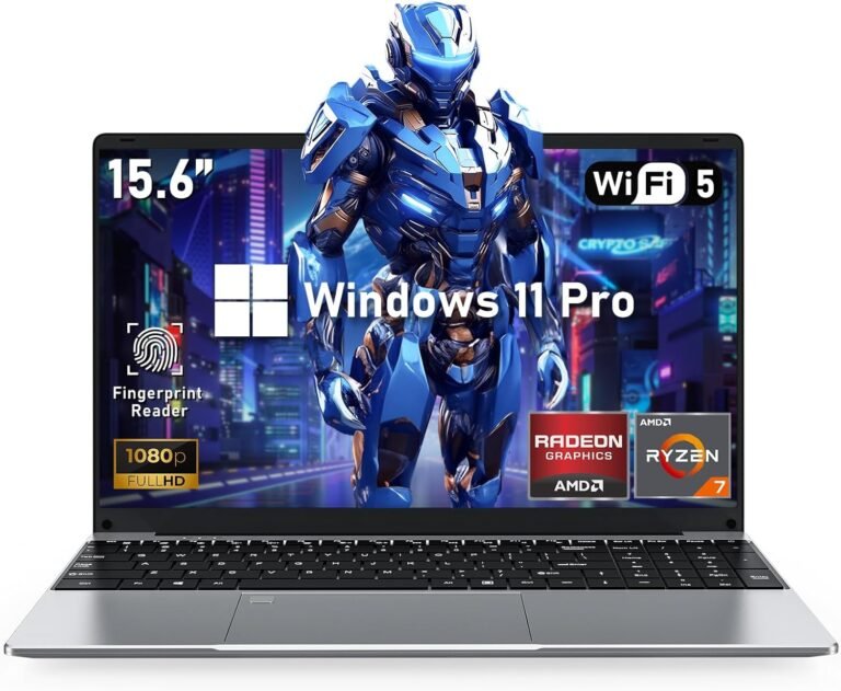 15.6 Inch Laptop computer Laptop,Gaming Laptop computer,AMD Ryzen 7 5700U 8C/16T Processor(as much as 4.3Ghz),16GB RAM 1TB SSD,AMD Radeon Graphics,15.6” FHD 1920 * 1080 Show,WiFi 5,BT5.0,Backlit Keyboard
