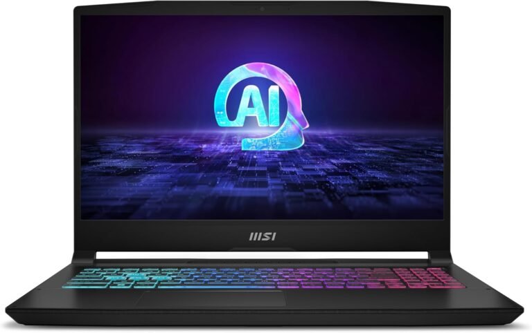 MSI Katana A15 AI 15.6” 144Hz FHD Gaming Laptop computer: Ryzen 7-8845HS, NVIDIA Geforce RTX 4060, 32GB DDR5, 1TB NVMe SSD, Cooler Enhance 5, Win 11: Black B8VF-448US