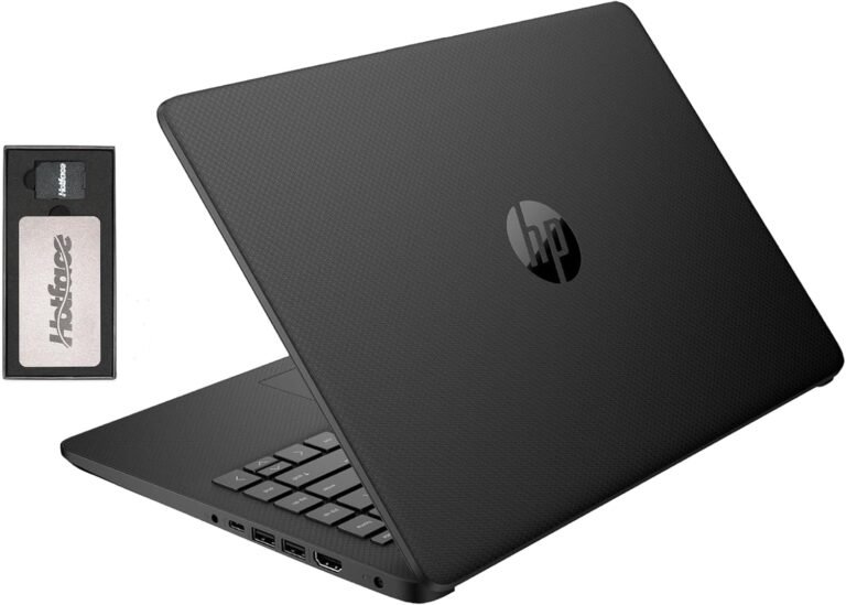 HP Stream 14″ HD BrightView Laptop computer, Intel Celeron N4120, 16GB RAM, 288GB Storage (128GB eMMC + 160GB Docking Station Set), Intel UHD Graphics, 720p Webcam, Wi-Fi, 1 Yr Workplace 365, Win 11 S, Black