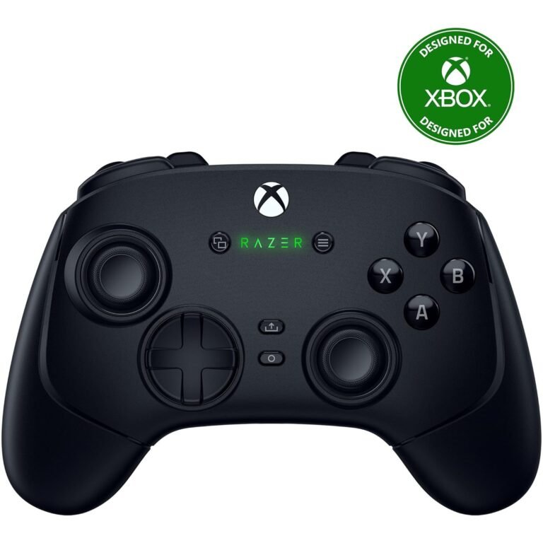 Razer Wolverine V3 Professional Wi-fi Gaming Controller: Licensed for Xbox Sequence X|S, Xbox One, Home windows PC – 6 Remappable Buttons – Quick Triggers – Customizable Thumbsticks – Wired Event Mode – Black