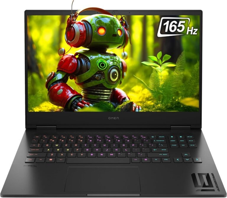 HP Omen Gaming Laptop computer, Intel i9-14900HX, 64 GB DDR5 Ram, 2 TB PCle SSD, 16.1″” FHD (1920 x 1080), Nvidia Geforce RTX 4070, W11 Dwelling, Black