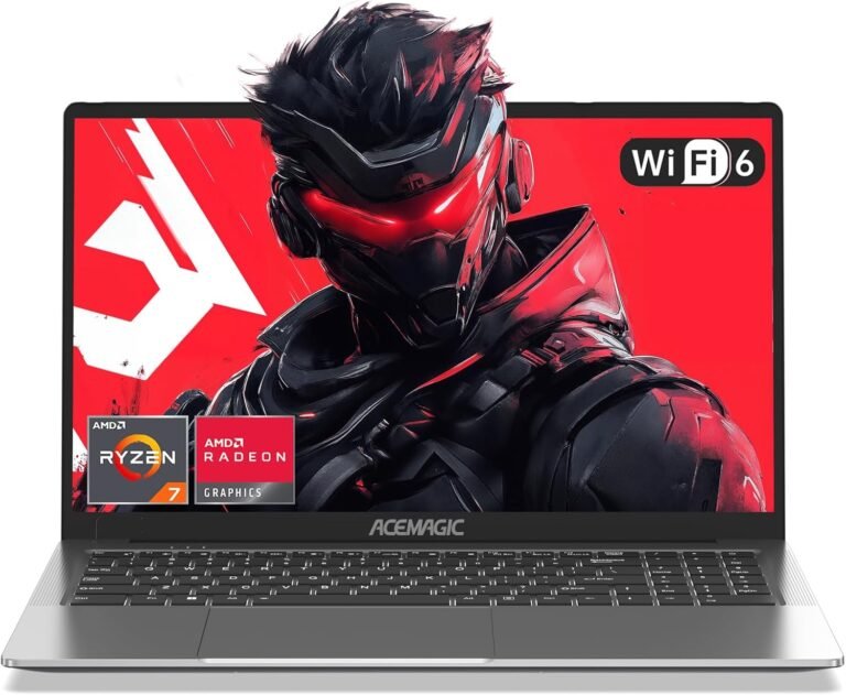 ACEMAGIC 2024 Gaming Laptop computer, 16.1-inch FHD Show Laptop computer with AMD Ryzen 7 5825U Processor(8C/16T) with Backlit Keyboard,16GB DDR4 512GB M.2 2280 NVMe SSD Laptop computer Pc,Kind-C USB3.2