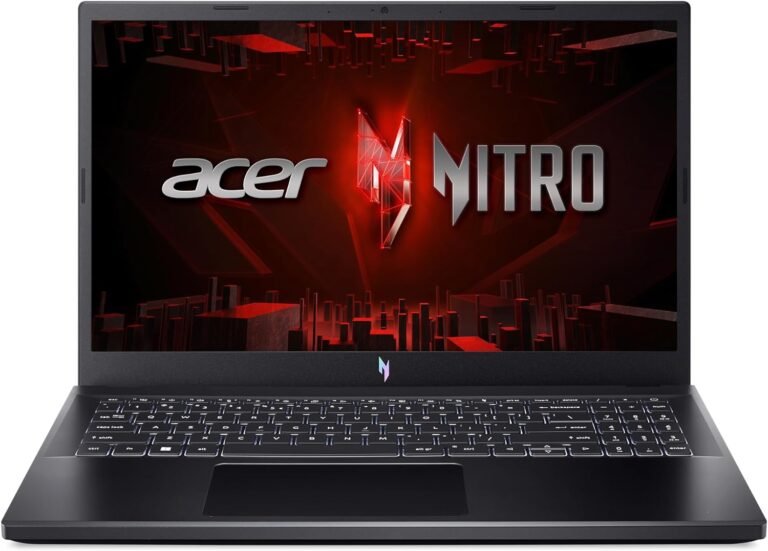 Acer Nitro V Gaming Laptop computer | Intel Core i7-13620H Processor | NVIDIA GeForce RTX 4050 Laptop computer GPU | 15.6″ FHD IPS 144Hz Show | 16GB DDR5 | 512GB Gen 4 SSD | WiFi 6 | Backlit KB | ANV15-51-73B9
