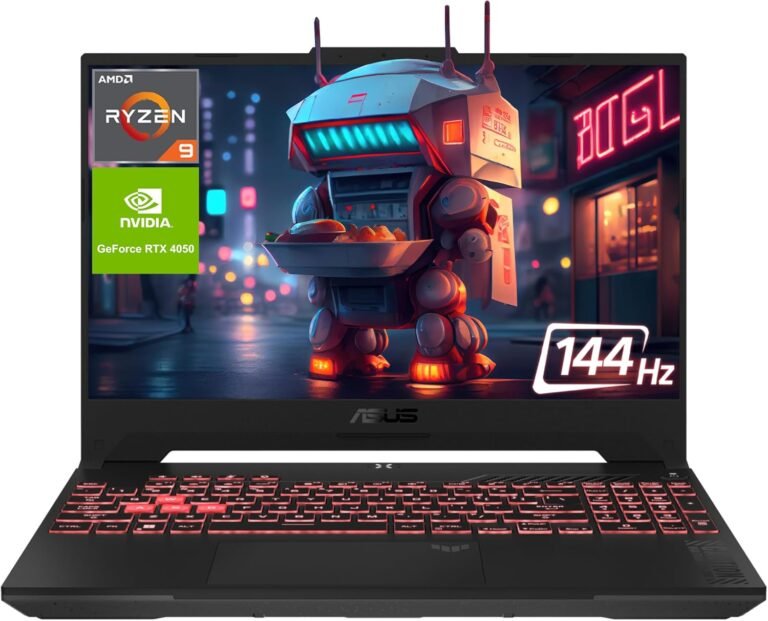 ASUS TUF A17 Gaming Laptop computer, AMD Ryzen 9 7940HS, 17.3” FHD Show, GeForce RTX 4050, 64 GB DDR5 RAM, 4 TB PCIe SSD, Backlit Keyboard, W11 Residence, ‎Mecha Grey