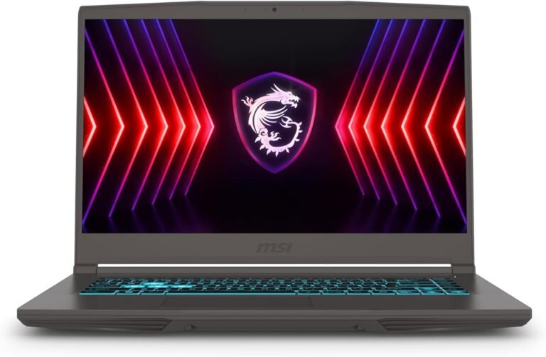 MSI Skinny A15 15.6” 144Hz FHD Gaming Laptop computer: Ryzen 7-7735HS, NVIDIA Geforce RTX 4050, 16GB DDR5, 512GB NVMe SSD, Cooler Enhance 5, Win 11: Black B7VE-214US