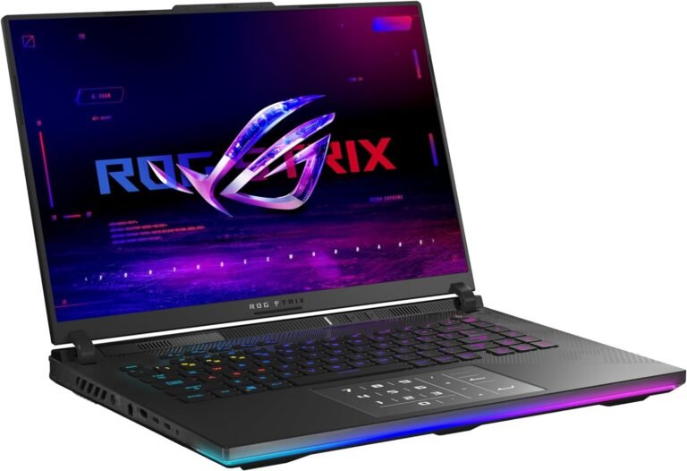 ASUS ROG Strix Scar 16 (2024) Gaming Laptop computer, 16” Nebula HDR 16:10 QHD 240Hz/3ms, 1100 nits, Mini LED Show, GeForce RTX 4080, Intel Core i9-14900HX, 32GB DDR5, 1TB SSD, Home windows 11 Professional, G634JZR-XS96