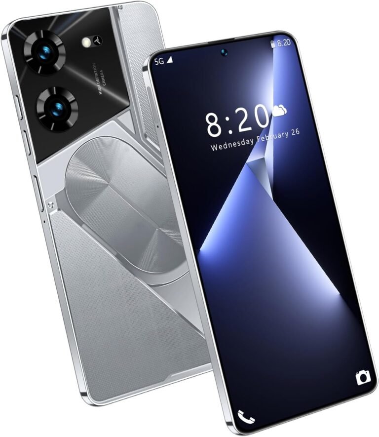 Unlocked Telephones Pova5 Professional Unlocked Cell Telephones 6GB+256GB| 6.8″ HD Display screen| 13MP+50MP HD Digital camera | Android 13 | 6800mAH | 5G Twin SIM Smartphone (White)