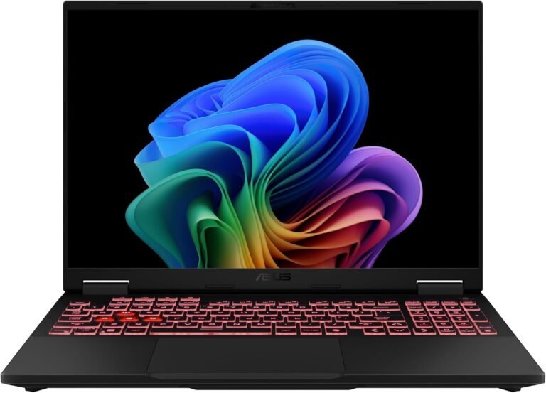 ASUS TUF Gaming A16 (2024) Copilot+ PC Gaming Laptop computer, 16” 16:10 165Hz Show, AMD Ryzen AI 9 HX 370, NVIDIA® GeForce RTX 4060, 32GB LPDDR5X, 1TB PCIe Gen 4.0 SSD, Wi-Fi 6E, Home windows 11, FA608WV-AB96