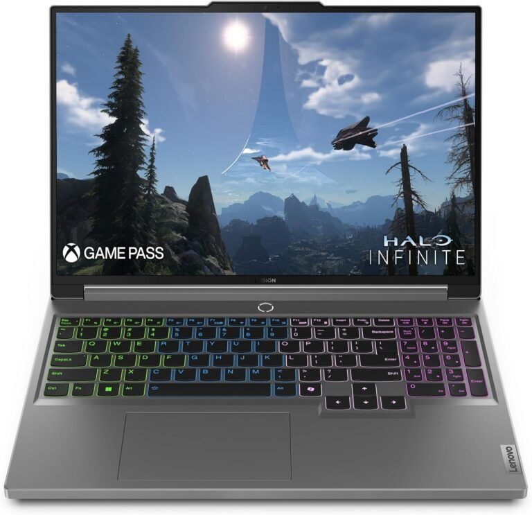 Lenovo Legion 5i Gaming Laptop computer – NVIDIA GeForce RTX 4070 8G – 16” WQXGA Show – Intel Core i7-14650HX – 32GB RAM – 512GB SSD – Home windows 11 Residence – Luna Gray