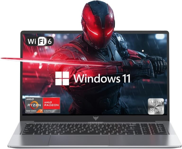 ACEMAGIC 2024 Latest Gaming Laptop computer, 16.1-inch FHD Show Laptop computer with AMD Ryzen 7 5000 Sequence Processor(8C/16T), 16GB RAM 512GB ROM Laptop computer Pc, Help WiFi 6, 53Wh Battery, Backlit Keyboard