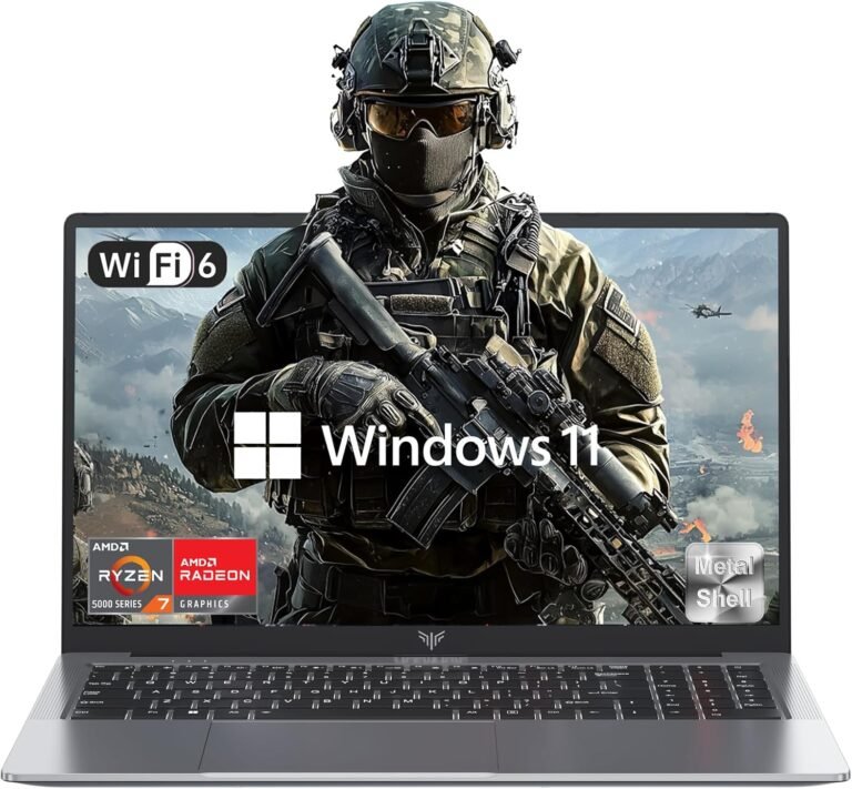 Gaming Laptop computer AMD Ryzen 7 5825U Laptop computer 16GB DDR4 (2 * 8GB, Twin Channel) 512GB M.2 2280 NVMe SSD Home windows Laptop computer 16.1-inch IPS WIFI6 Mini Laptop computer