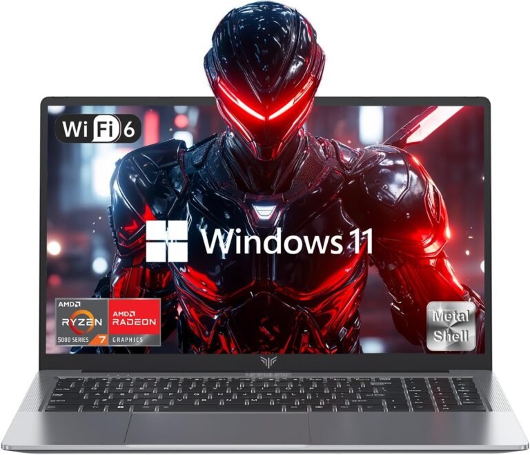2024 Gaming Laptop computer, Laptop computer with AMD Ryzen 7 5825U (8C/16T), 16GB RAM 512GB NVMe SSD Laptop computer Laptop, 16-inch FHD Show, WiFi 6, 53Wh Battery, Backlit KB