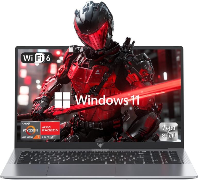 Gaming Laptop computer, Laptop computer with AMD Ryzen 7 5825U (8C/16T, As much as 4.5GHz), 16GB RAM 512GB NVMe SSD Laptop computer Laptop, Radeon RX Vega 8 Graphics, 16.1-inch FHD Show, WiFi 6, 53Wh Battery, Backlit KB