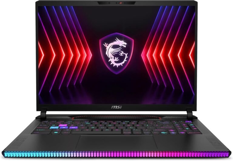 MSI GE68HX Raider 16″ 144Hz FHD+ Gaming Laptop computer, 14th Gen Intel 24-Core i9-14900HX, GeForce RTX 4070, 32GB DDR5 RAM, 1TB SSD, RGB Backlit, Wi-Fi 7, Home windows 11 Dwelling
