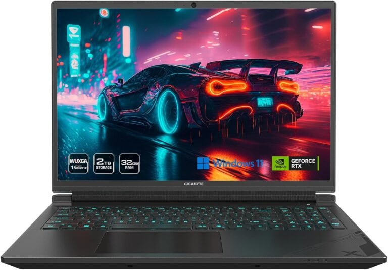 GIGABYTE – G6X (2024) Gaming Laptop computer – 165Hz 1920×1200 WUXGA – NVIDIA GeForce RTX 4060 – Intel i7-13650HX – 2TB SSD with 32GB DDR5 RAM – Home windows 11 Residence AD (G6X 9KG-43US865SH)