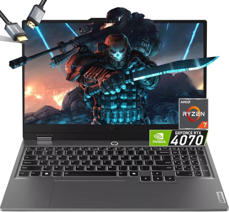 Lenovo LOQ 15 Gaming Laptop computer RTX 4070 – AMD Ryzen 7 7435HS Beat i7-12650H- 15.6 FHD Show G-SYNC – 64GB DDR5 RAM -2TB PCIe SSD- Backlit Keyboard – USB Kind-C – Home windows 11 – Computadora Gamer – 2024