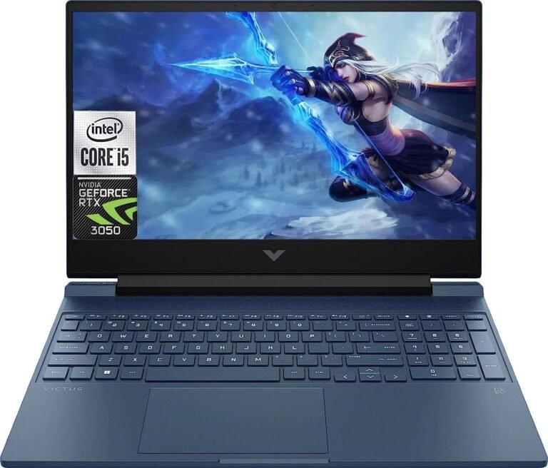HP – Victus 15.6″ Full HD 144Hz Gaming Laptop computer – Intel Core i5-13420H – 8GB Reminiscence – NVIDIA GeForce RTX 3050-512GB SSD – Efficiency Blue