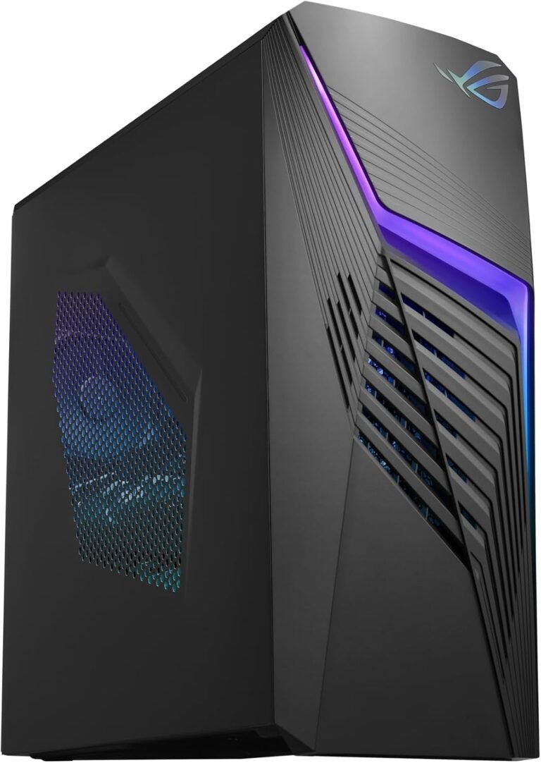 ASUS ROG G13CH (2024) Gaming Desktop PC, Intel® Core™ i7-14700F, NVIDIA® GeForce RTX™ 4060 Twin, 1TB NVMe™ PCIe® Gen4 SSD, 16GB DDR5 RAM, Home windows 11, G13CHR-PS766