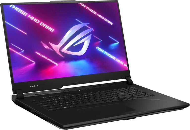 ASUS ROG Strix Scar 17 (2023) Gaming Laptop computer, 17.3” QHD 240Hz/3ms, 100% DCI-P3 Show, GeForce RTX 4080, AMD Ryzen 9 7945HX, 32GB DDR5, 2TB PCIe SSD, Wi-Fi 6E, Home windows 11 Professional, G733PZ-XS97