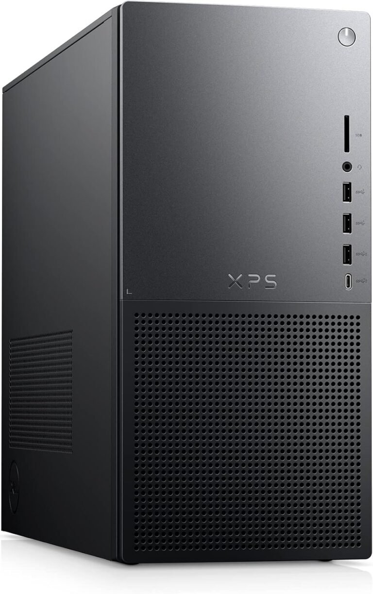 Dell XPS 8960 Desktop – 14th Era Intel Core i7-14700 Processor, 16GB DDR5 RAM, 1TB SSD, NVIDIA GeForce RTX 4060 8GB GDDR6 Graphics, Home windows 11 Residence, Onsite & Migrate Service – Black