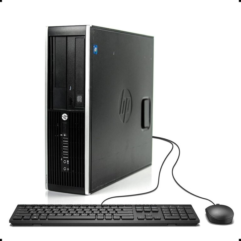 HP 8300 Elite Small Type Issue Desktop Laptop, Intel Core i5-3470 3.2GHz Quad-Core, 8GB RAM, 500GB SATA, Home windows 10 Professional 64-Bit, USB 3.0, Show Port (Renewed)