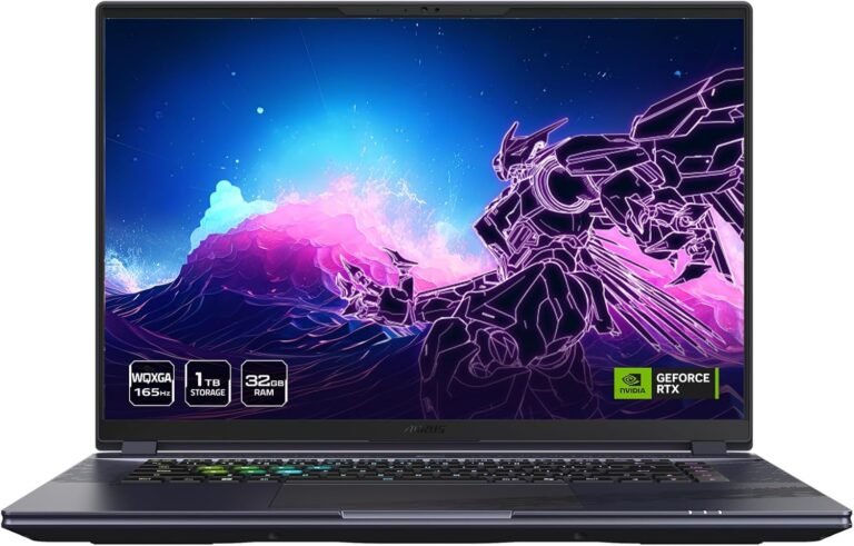 GIGABYTE – AORUS 16X (2024) Gaming Laptop computer – 165Hz 2560×1600 WQXGA – NVIDIA GeForce RTX 4070 – Intel i7-14650HX – 1TB SSD with 32GB DDR5 RAM – Home windows 11 Residence AD (AORUS 16X ASG-53USC64SH)