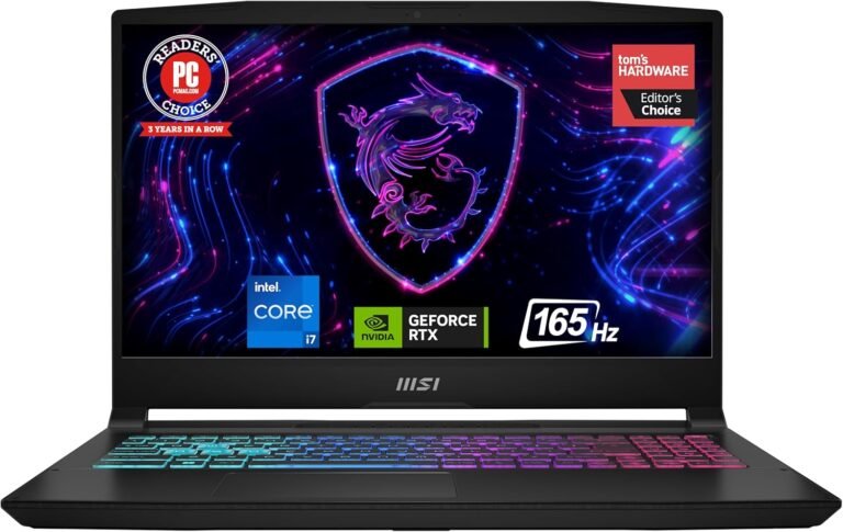 MSI Katana 15 15.6” 165Hz QHD Gaming Laptop computer: Intel Core i7-13620H, NVIDIA Geforce RTX 4070, 16GB DDR5, 1TB NVMe SSD, Cooler Increase 5, Win 11: Black B13VGK-2000US