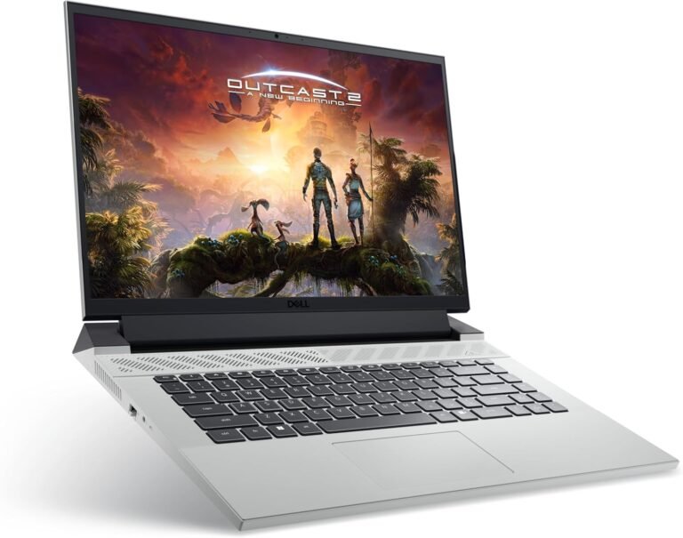 Dell G7 16 7630 Gaming Laptop computer, 2024, 16″ 2560 x 1600 240Hz, Intel 24-Core i9-13900HX, NVIDIA GeForce RTX 4070, 32GB DDR5, 2TB SSD, Win11 House, RGB Backlit Mechanical KB, Wi-Fi 6, Webcam, White