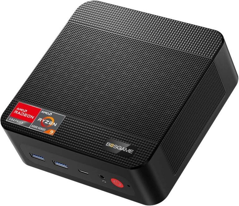 P3 Gaming PC Mini Ryzen 9 6900HX Home windows 11 Professional Mini Computer systems, 16GB DDR5 & 512GB SSD, Twin NVMe PCIe 4.0 SSD Solts, Twin 2.5GbE LAN