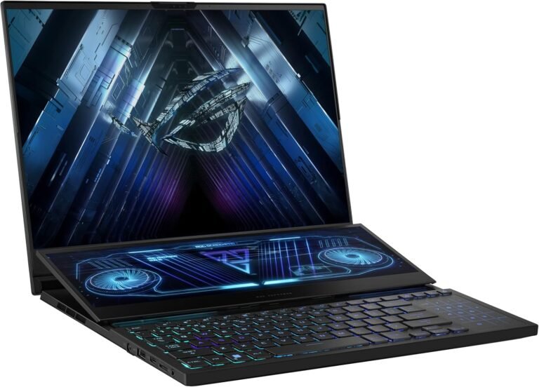 ASUS ROG Zephyrus Duo 16 (2022) Gaming Laptop computer, 16” Mini LED 240Hz/3ms, QHD 16:10 Show, 100% DCI-P3, NVIDIA GeForce RTX 4090, AMD Ryzen 9, 32GB DDR5, 2TB SSD, Home windows 11 Professional, GX650PY-XS97, Black