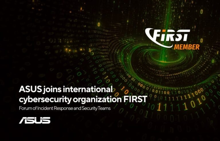 ASUS joins first to advertise world cybersecurity resilience.