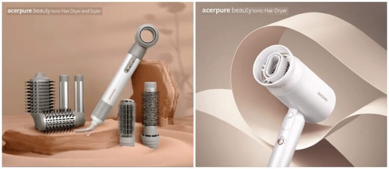 Acerpure Magnificence Ionic Hair Dryer and Styler and Ionic Hair Dryer launched in India