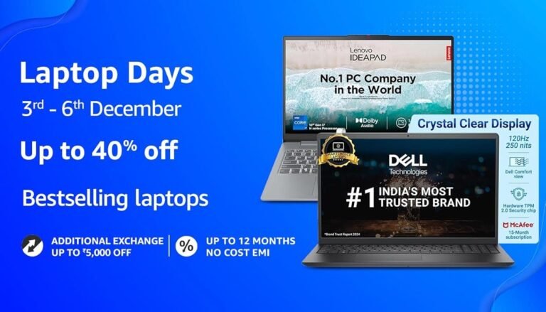 Amazon Laptop computer Days sale: Offers on the very best promoting laptops