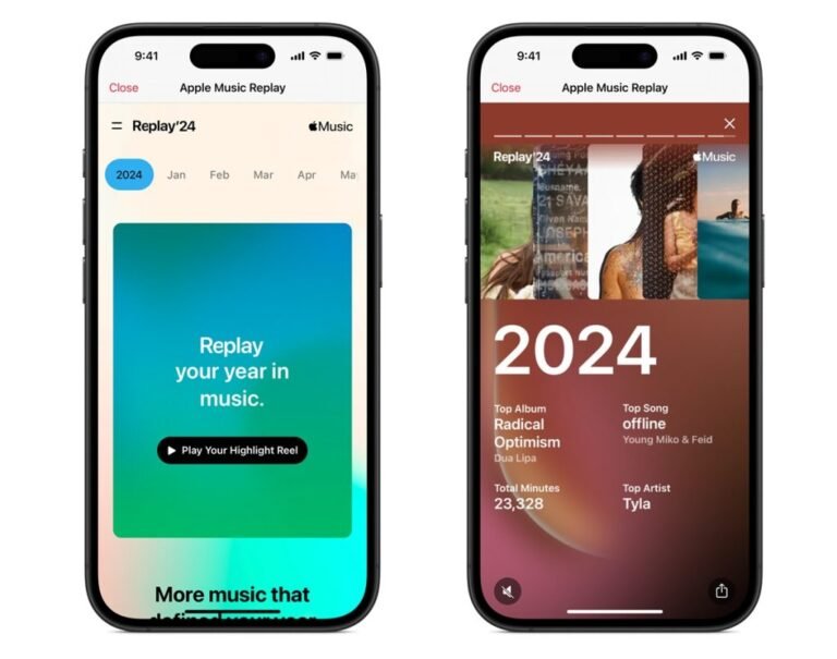 Apple Music Replay 2024 is now obtainable with expanded insights.