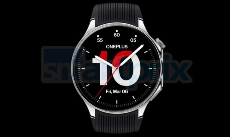 OnePlus Watch 3 with rotating crown surfaces in renders