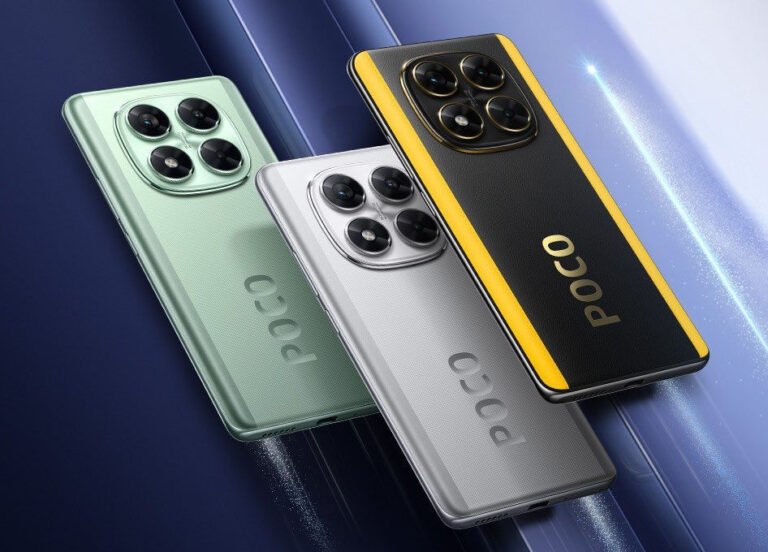 POCO X7 and POCO X7 Professional detailed specs degree