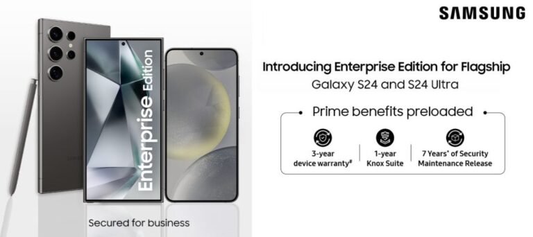 Samsung Galaxy S24 and Galaxy S24 Extremely Enterprise Version launched in India.