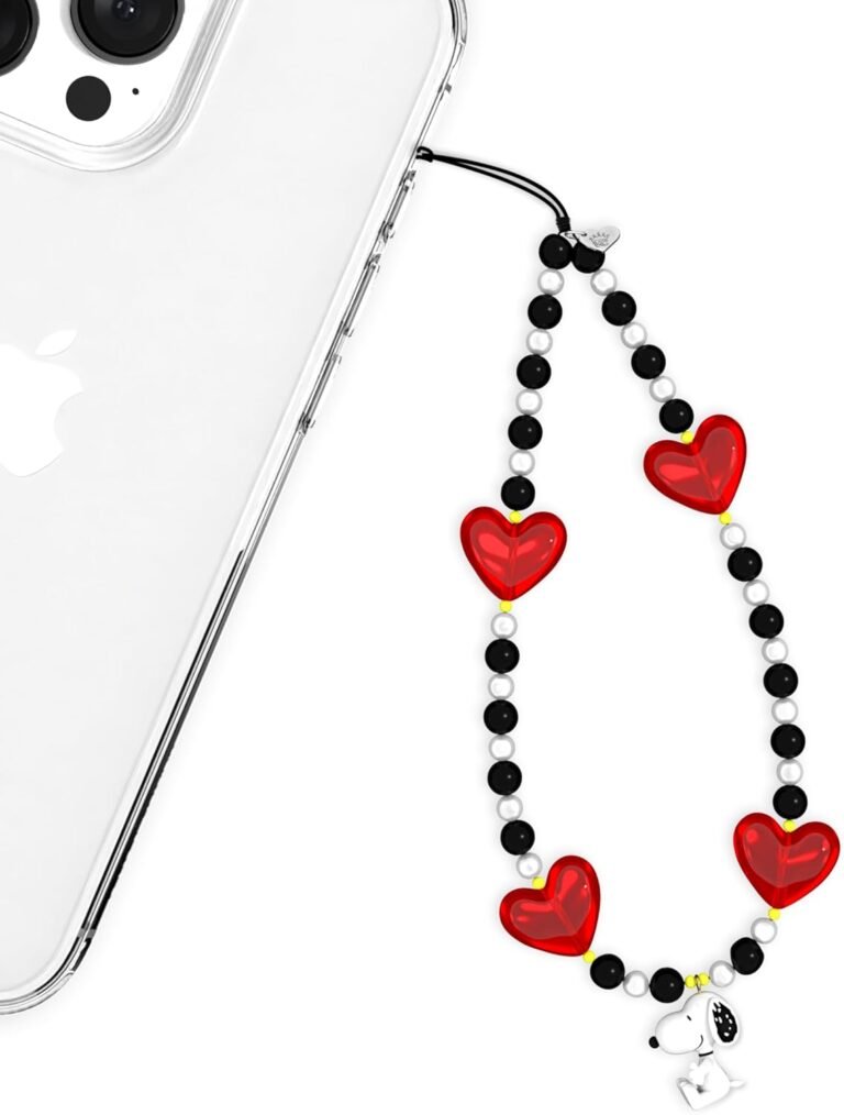 VELVET CAVIAR Cellphone Attraction Wrist Strap – Cute Beaded Cellphone Wristlet – Lanyard Accent for Ladies – Matches all Cellphone Circumstances