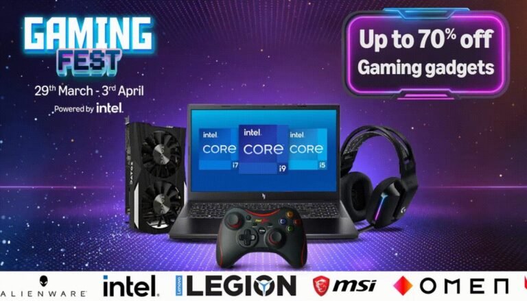 Gaming laptops, equipment and extra on high offers