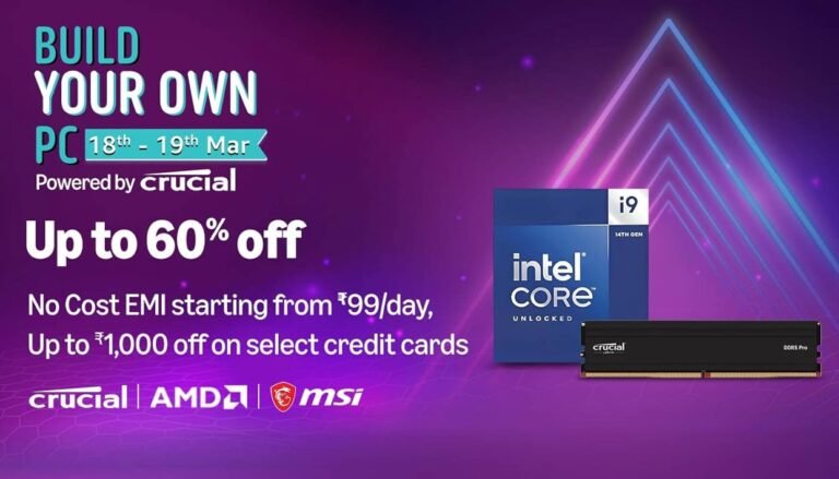Offers on processor, SSD and extra