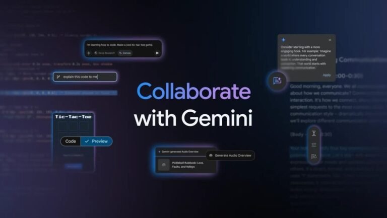 Gemini will get canvas and audio evaluation options within the newest replace
