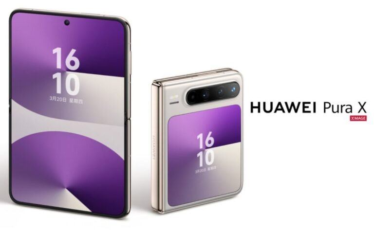 6.3 ″ 16:10 with Huawei Pura X introduced by Foldable and three.5 ″ Exterior 1-120Hz LTPOO LED screens introduced